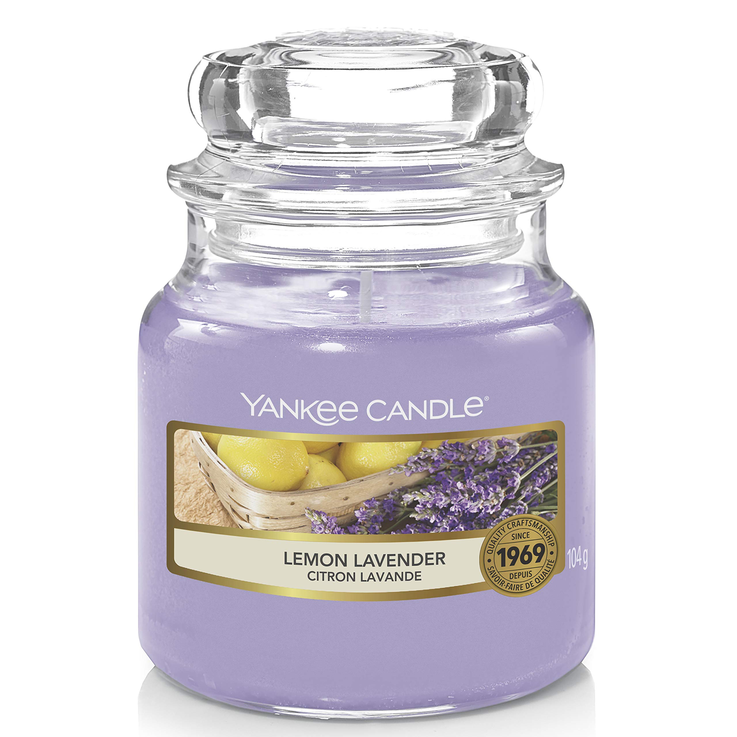 Amazon.com: Yankee Candle 5038580018141 jar Small Lemon Lavender